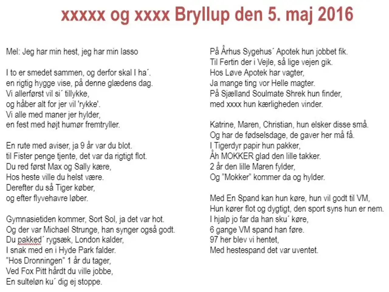 Billede 5 - FESTSANGE