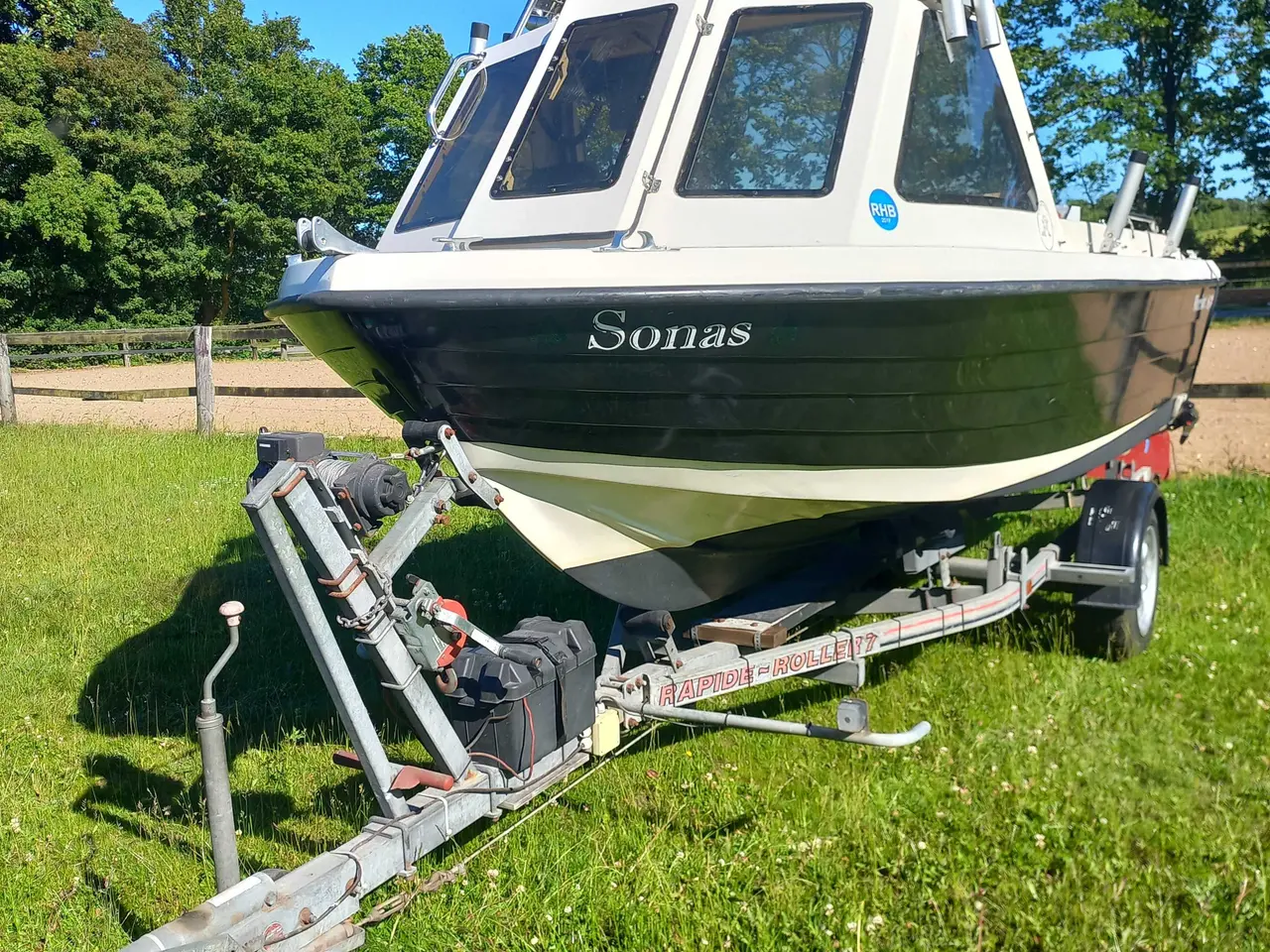 Billede 2 - Warrior 165 med suzuki 90hp 4takt