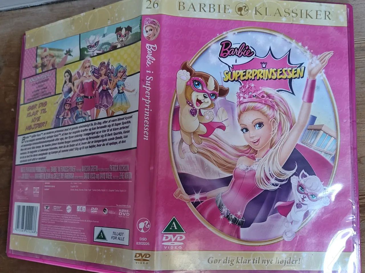 Billede 1 - Barbie Superprinsessen DVD