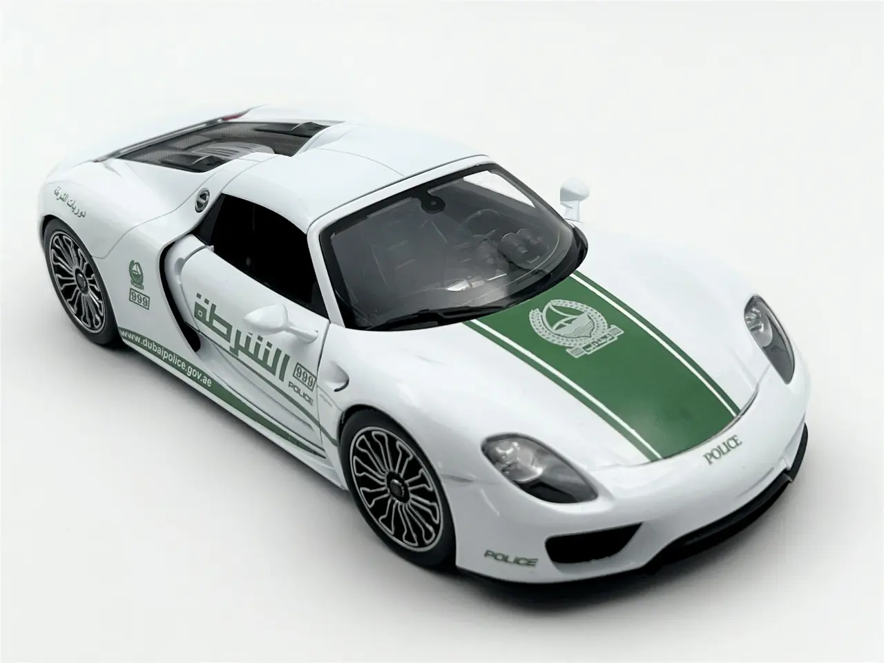 Billede 4 - 2015 Porsche 918 Spyder Dubai Police 1:18