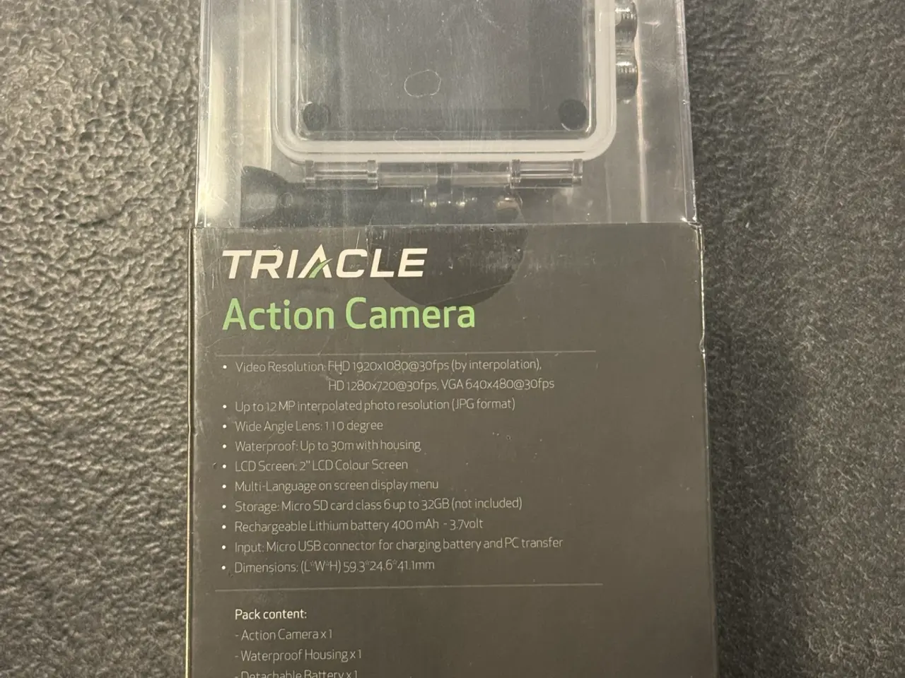 Billede 3 - “Gopro” kamera 12 Megapixels