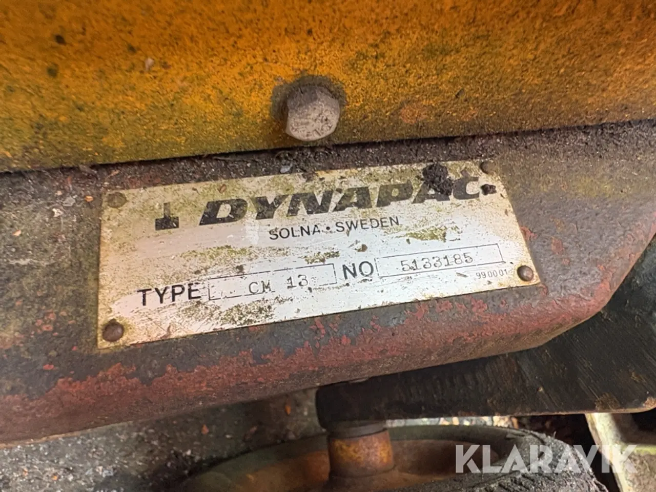 Billede 8 - Pladevibrator Dynapac CM 13