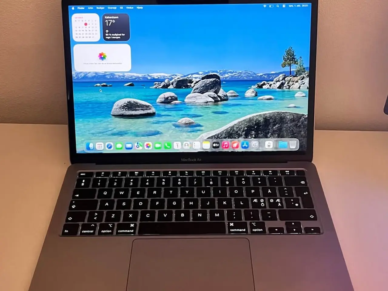 Billede 1 - Macbook Air M1 13,3" 2020 Space Grey