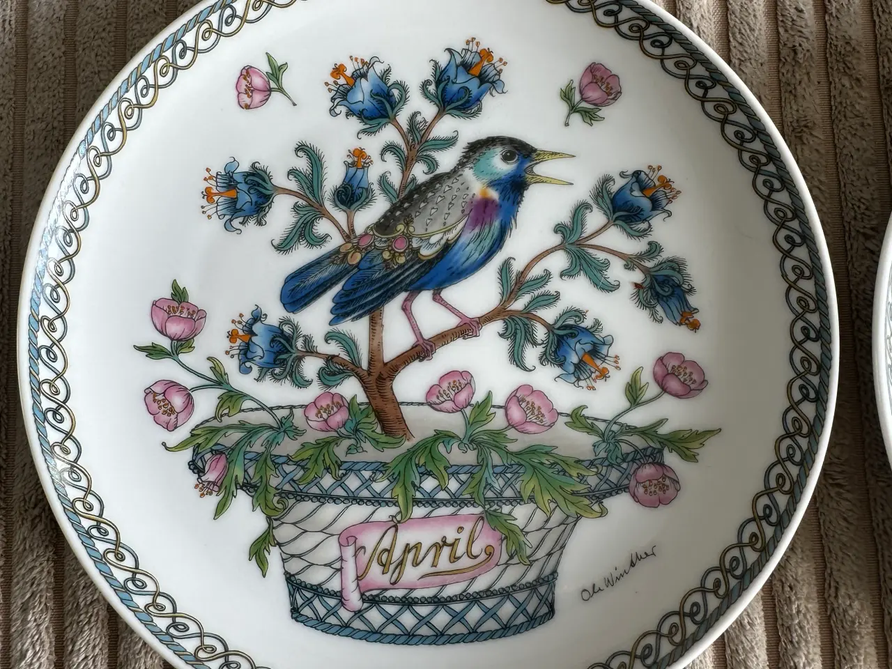 Billede 4 - 11 sjældne Hutschenreuter måneds platter