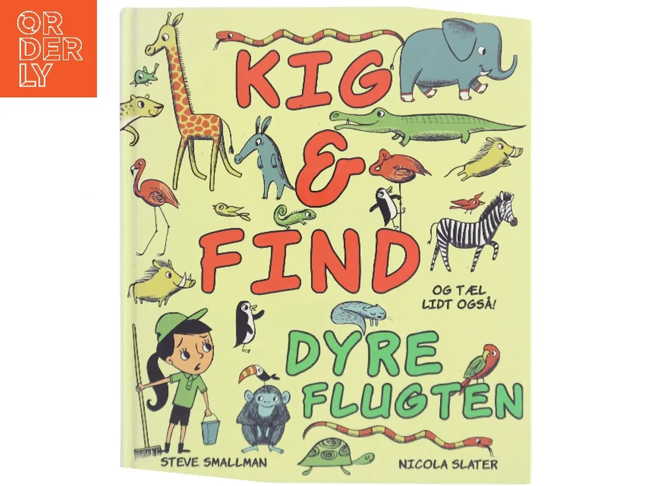 Billede 1 - Kig og find - dyreflugten (Bog)