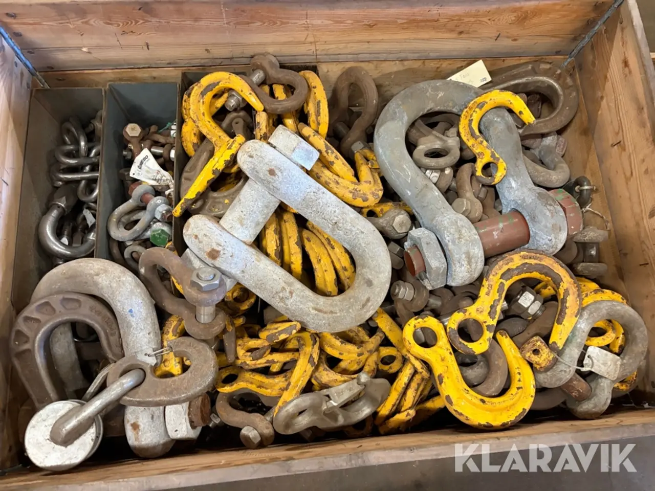 Billede 3 - Lot - kroge og sjækler 1 palle