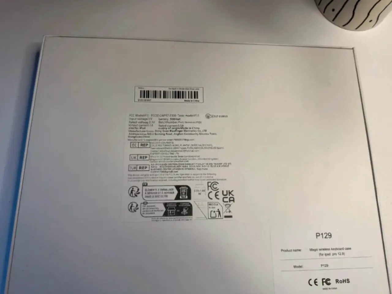Billede 9 - magnetisk keyboard passer til iPad Pro 12,9 