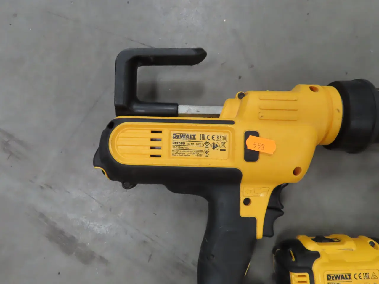 Billede 2 - 3 stk. Akku håndværktøj DEWALT DCE580, DCE530 m.fl.