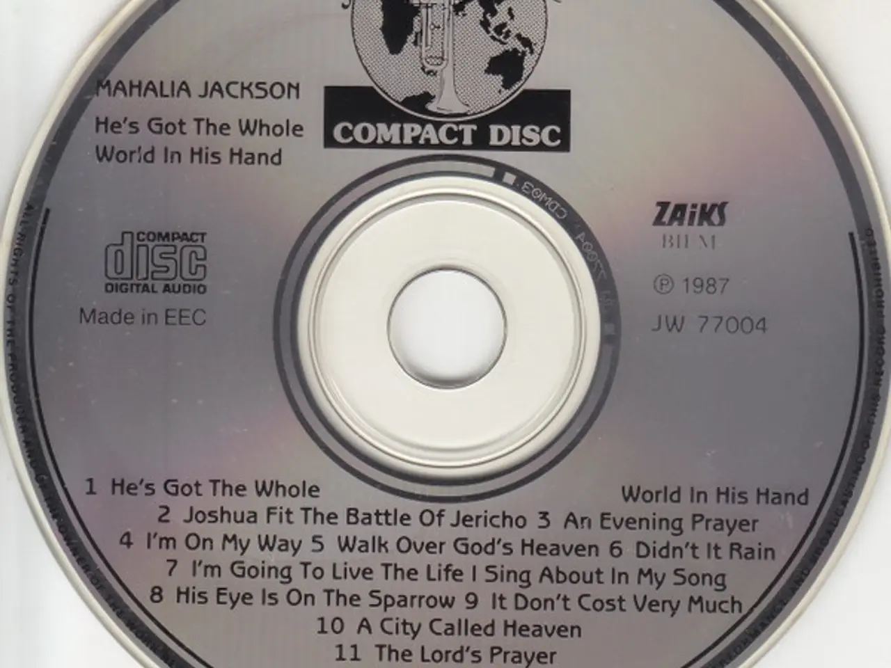 Billede 4 - Mahalia Jackson – He's Got The Whole World… – CD