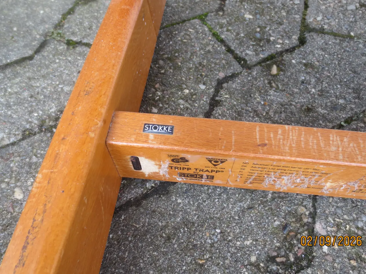 Billede 6 - 1 stk Trip Trap Stokke højstol