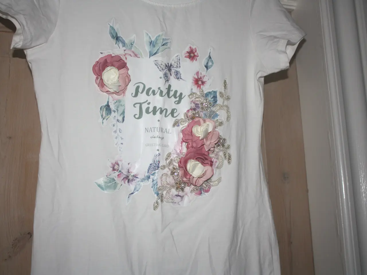 Billede 4 - Marta du Chateau lang T-shirt med et "Party Time"