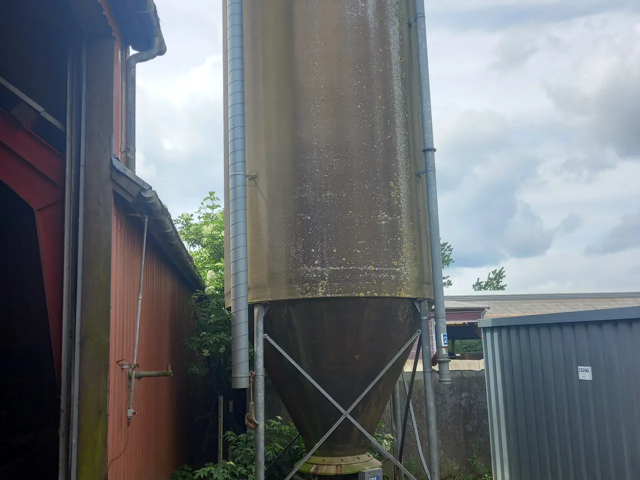 Billede 1 - Glasfebersilo