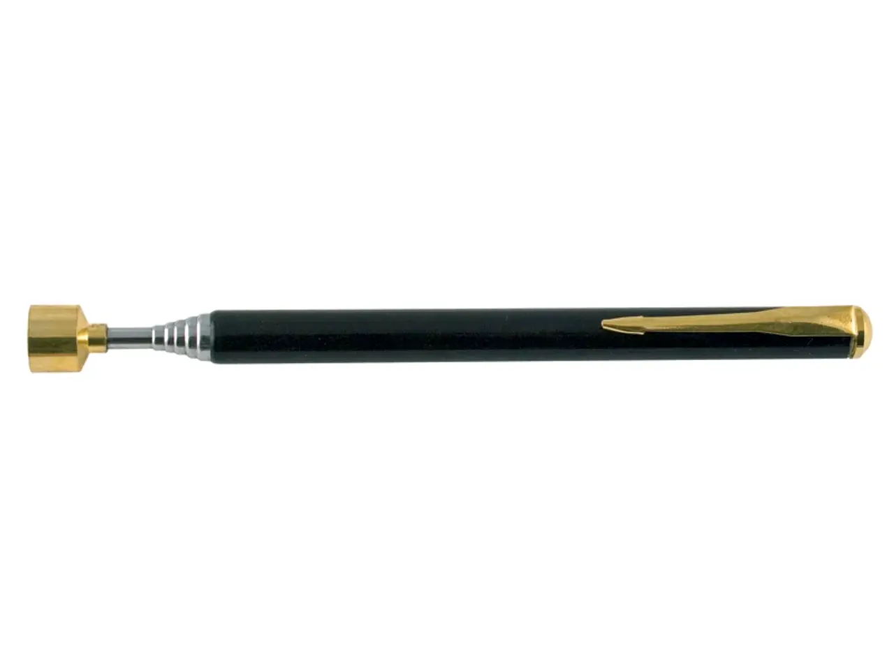 Billede 1 - Teleskop magnet Ø12 mm hoved med lommeclips L=130-640 mm (12,7 N)