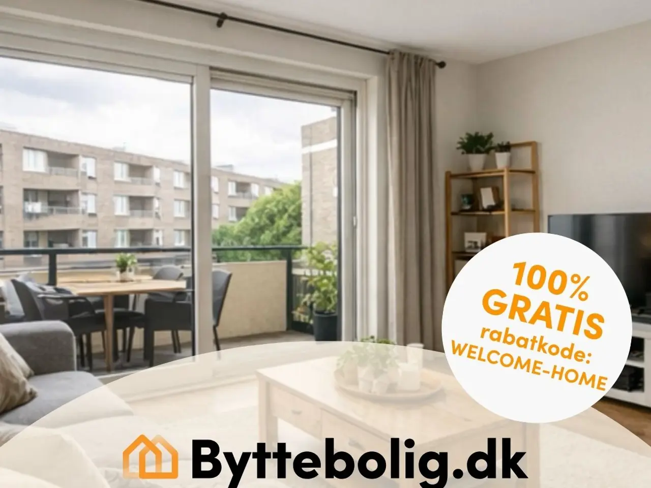 Billede 1 - Valby: Dejlig lejlighed på 74 m²