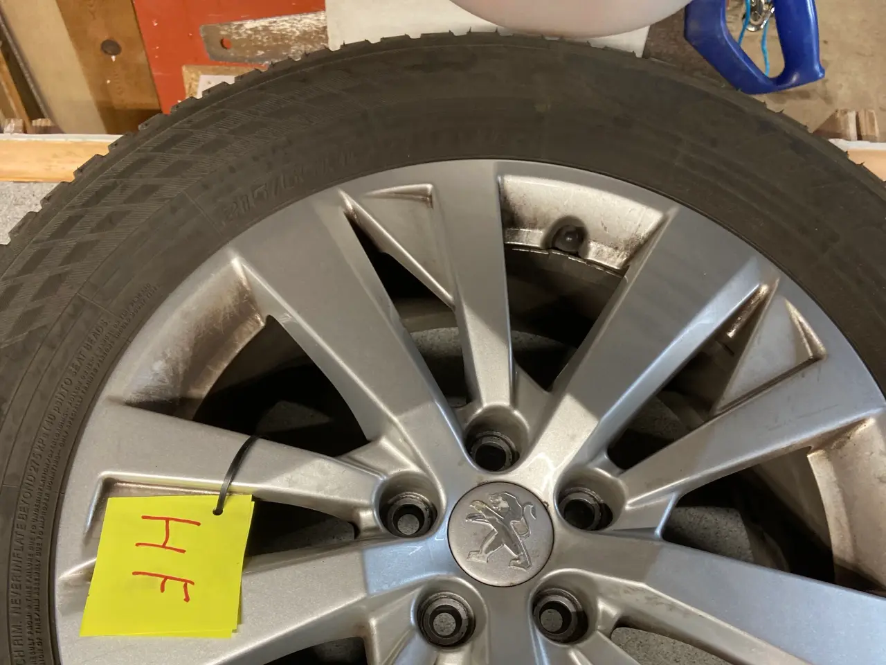 Billede 2 - peugeot fælge 19 vinterdæk eller bytte til fort ku