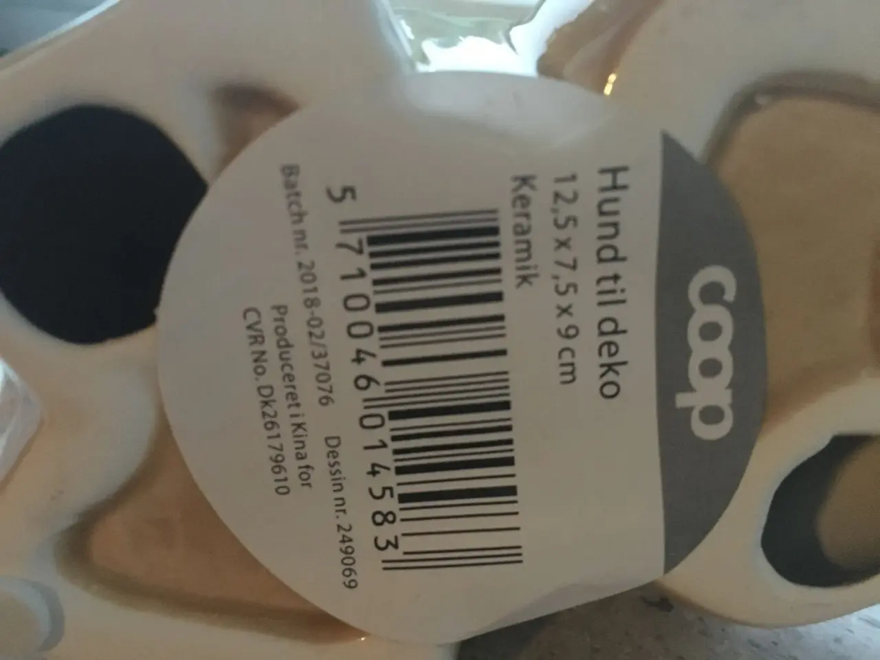 Billede 3 - Hund i keramik til salg