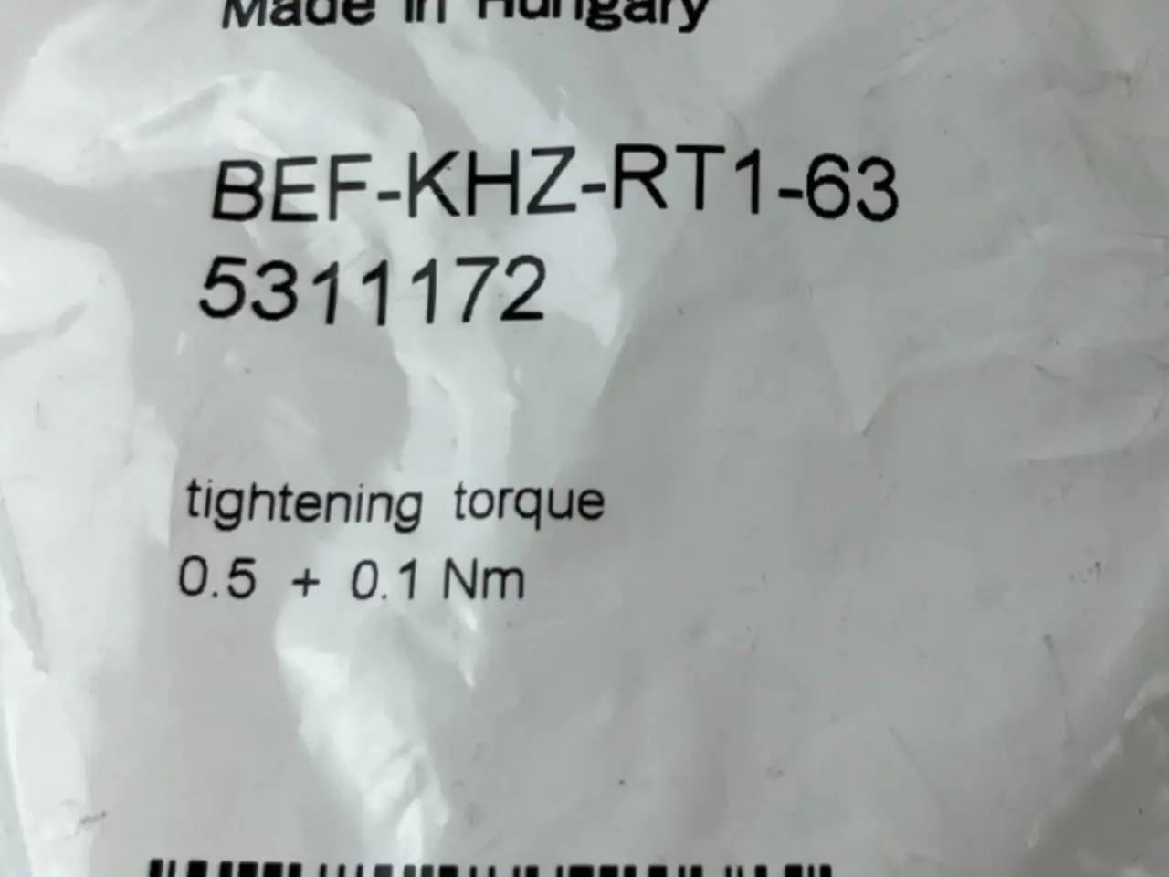 Billede 1 - SICK BEF‑KHZ‑RT1‑63 Cylinder Sensor Mounting 8–63