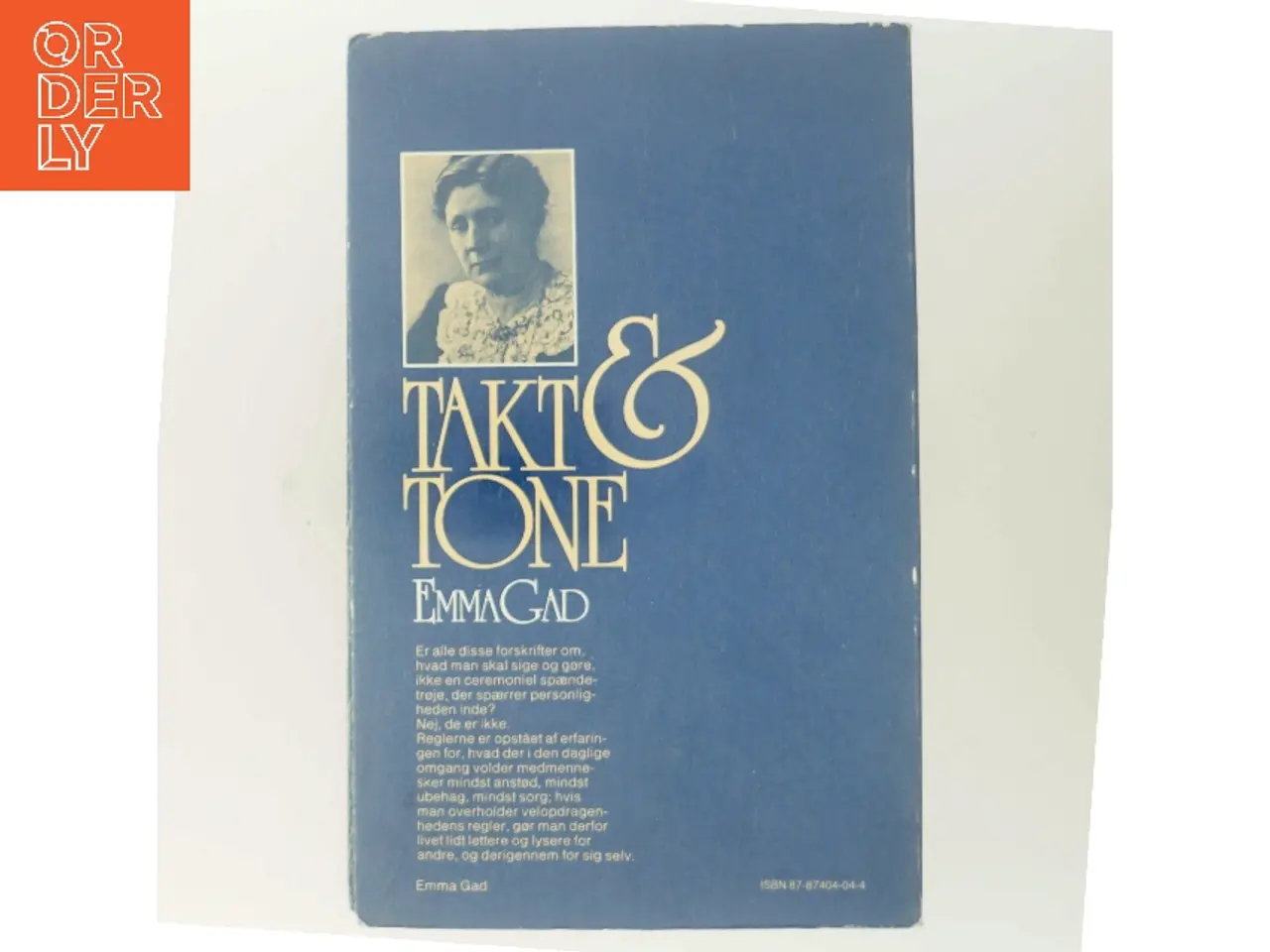 Billede 3 - Takt & tone af Emma Gad (Bog)