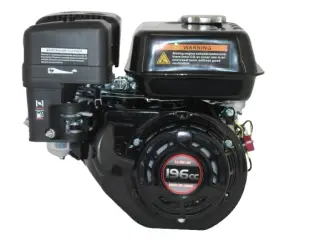 Benzinmotorer 196 CC 6,5hk) med vandret aksel