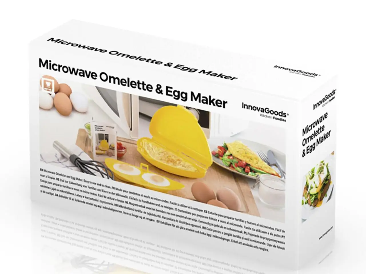Billede 5 - Omelet- og æggemaker til mikroovn - gul