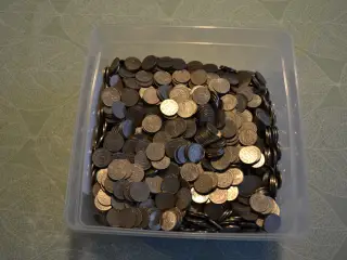 Gamle 10 ører sælges