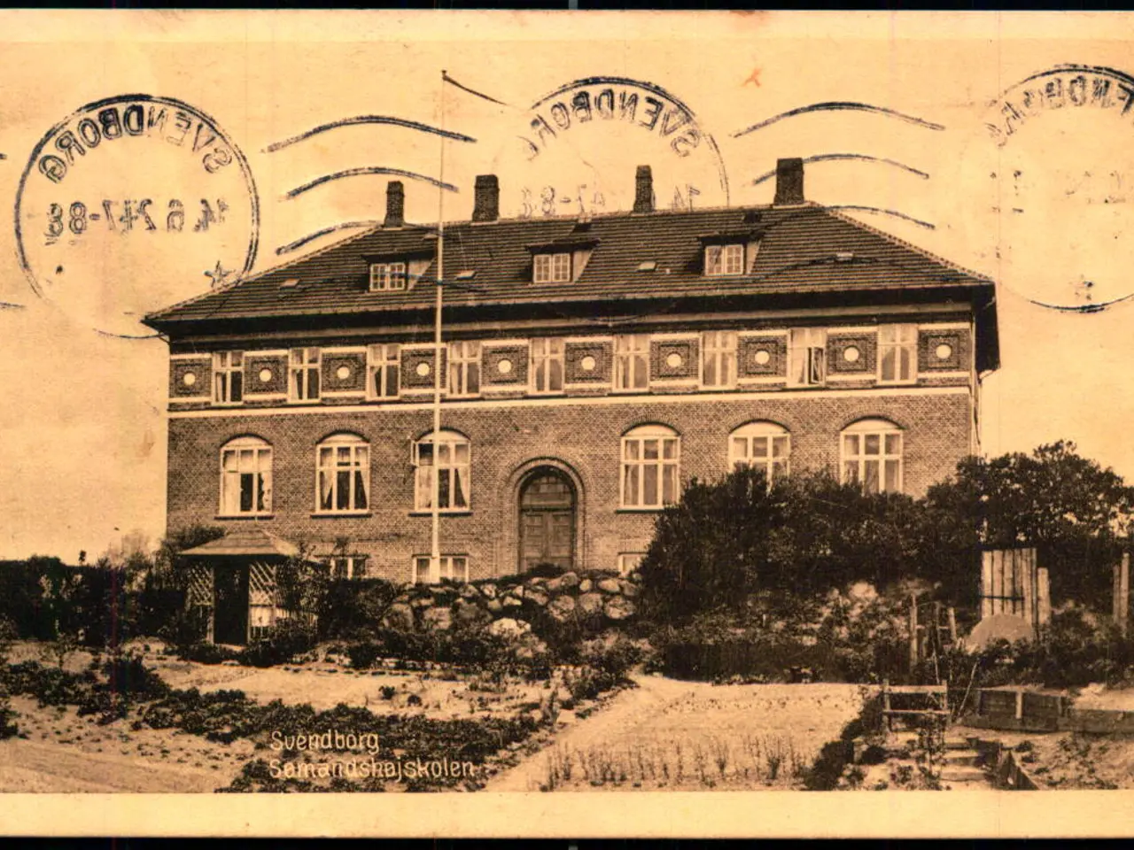 Billede 1 - Svendborg - Sømandshøjskolen - Stender 11162 - Brugt