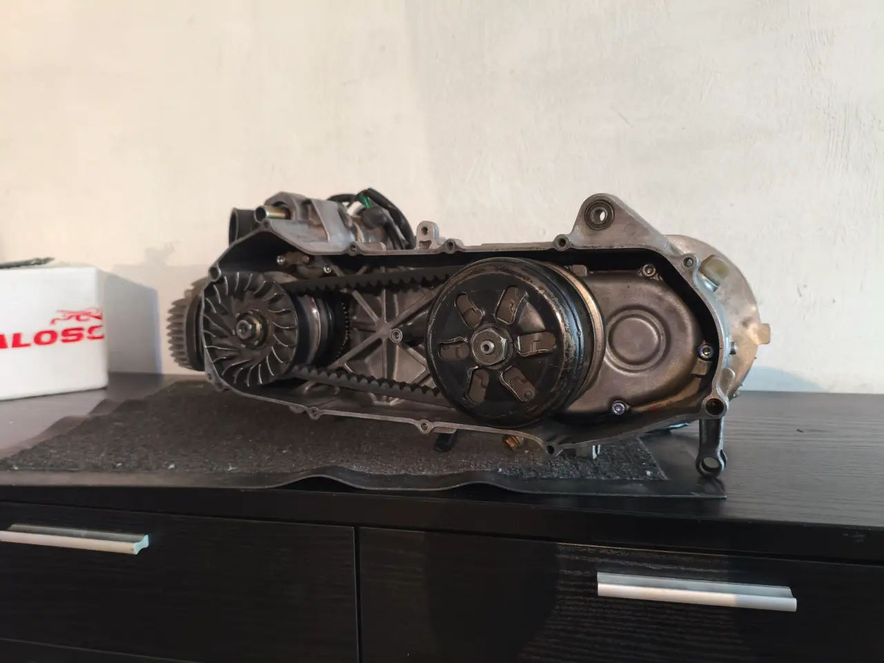 Billede 5 - 125cc minarelli 4VP motor med kick og blæse