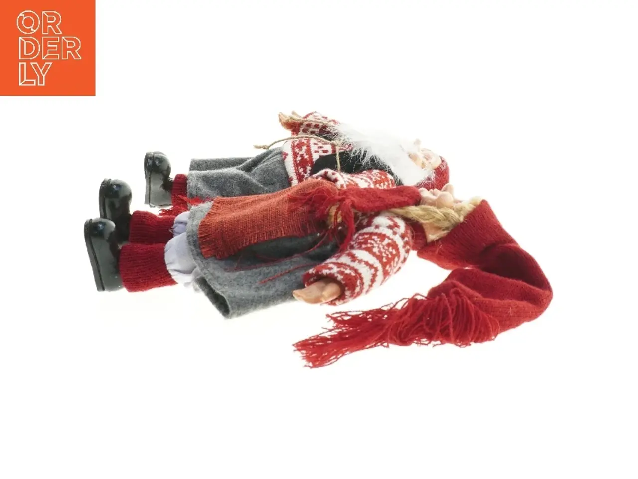 Billede 2 - Julemand og nissemor dukker (str. 26 cm)