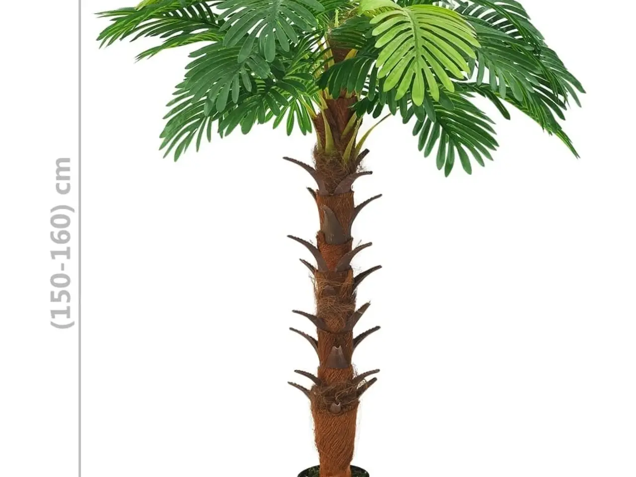 Billede 6 - Kunstig cycaspalme med potte 160 cm - grøn