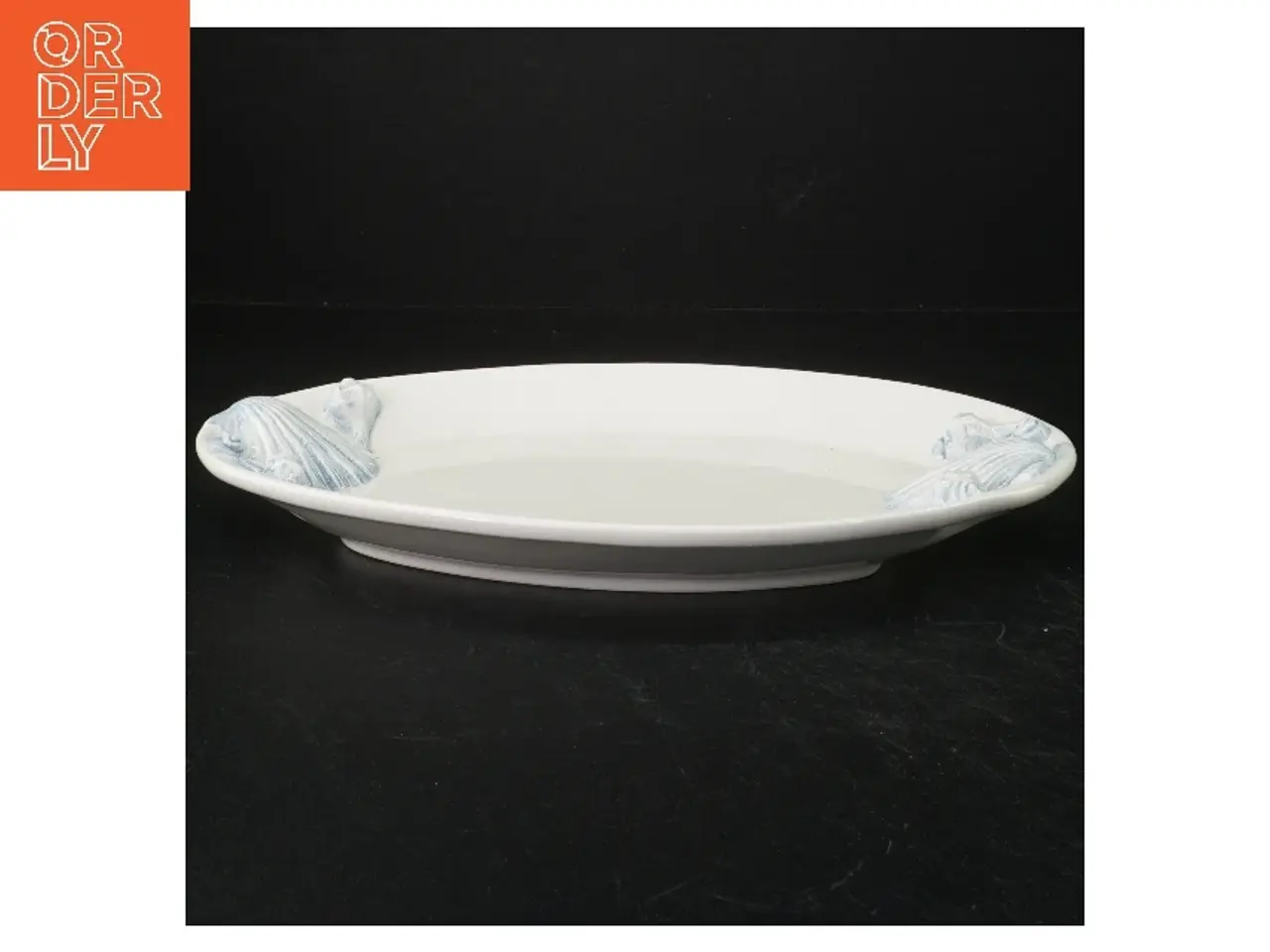 Billede 1 - Dekorativt fiskefad (str. 30 x 20 cm)