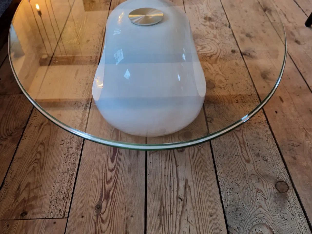 Billede 3 - Glas sofabord med fod