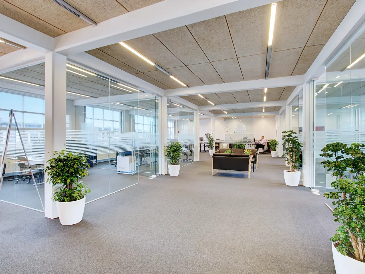 Billede 4 - Moderne kontorer/showroom/undervisningslokaler med godt lysindfald