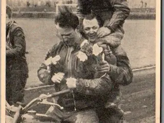 Motorcykel - Erik Wincentz - Oluf Elsberg - Leif Bech - Ubrugt - Limrest !