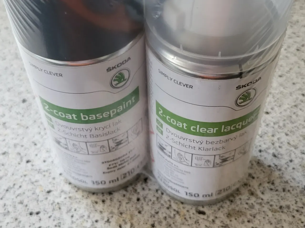 Billede 3 - Original spray maling til Skoda farve Gray Quartz 