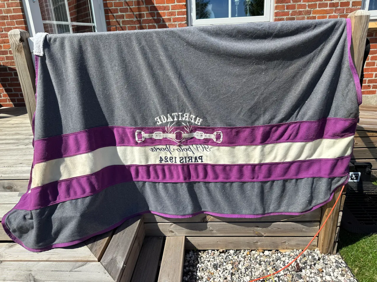 Billede 4 - Fleece tæppe str. 145 cm.