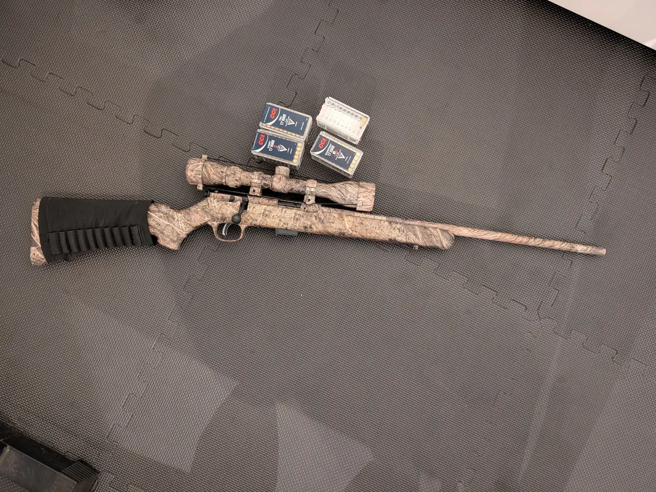 Billede 5 - Savage 93 - 17 HMR Mossy sæt