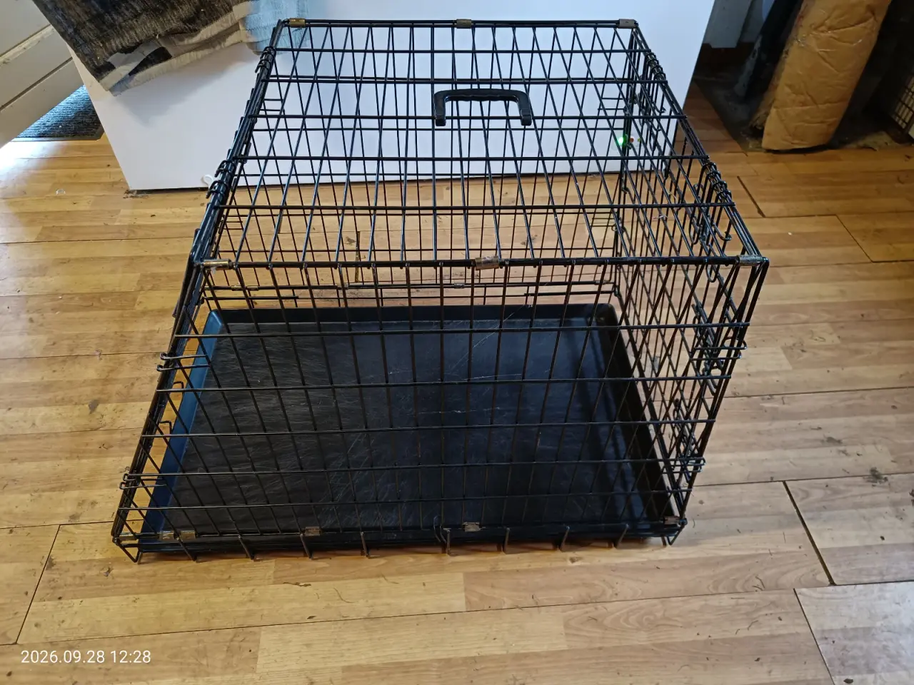 Billede 1 - Stort transportbur,  skrå 92 x 56 x 65cm