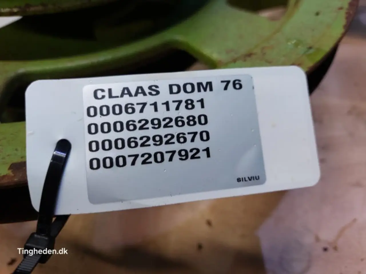 Billede 2 - Claas Dominator 76 Remskive 0006711781
