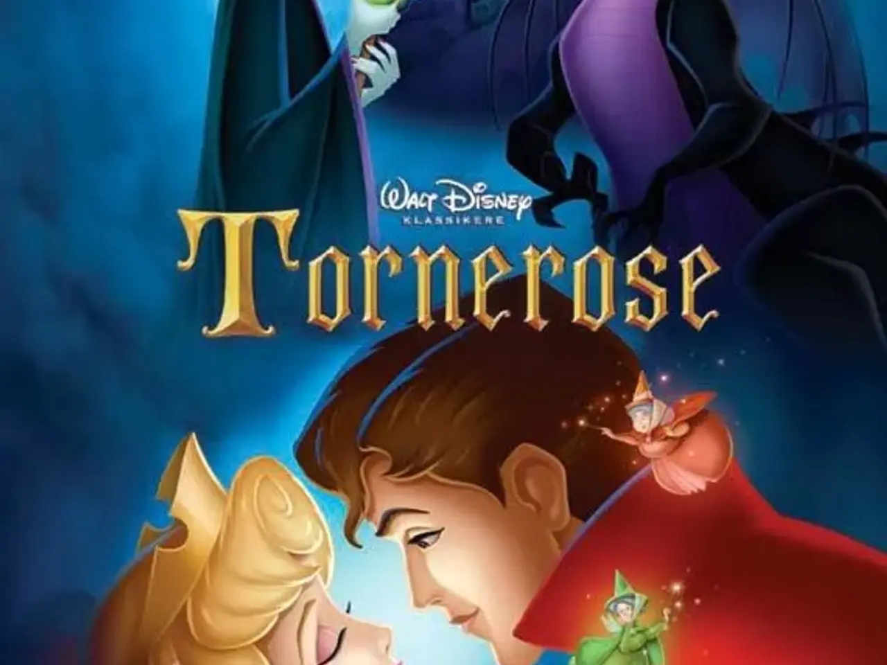 Billede 1 - DISNEY ; Tornerose ; DANSK TALE