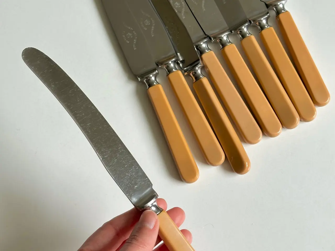 Billede 5 - Raadvad bordknive, 9 stk samlet