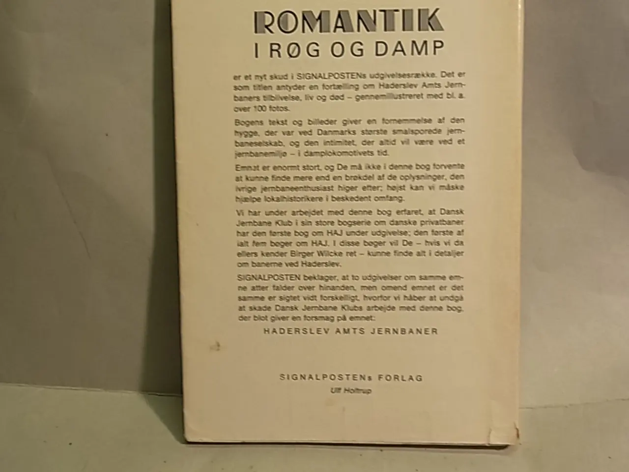 Billede 2 - Romantik i Røg og Damp