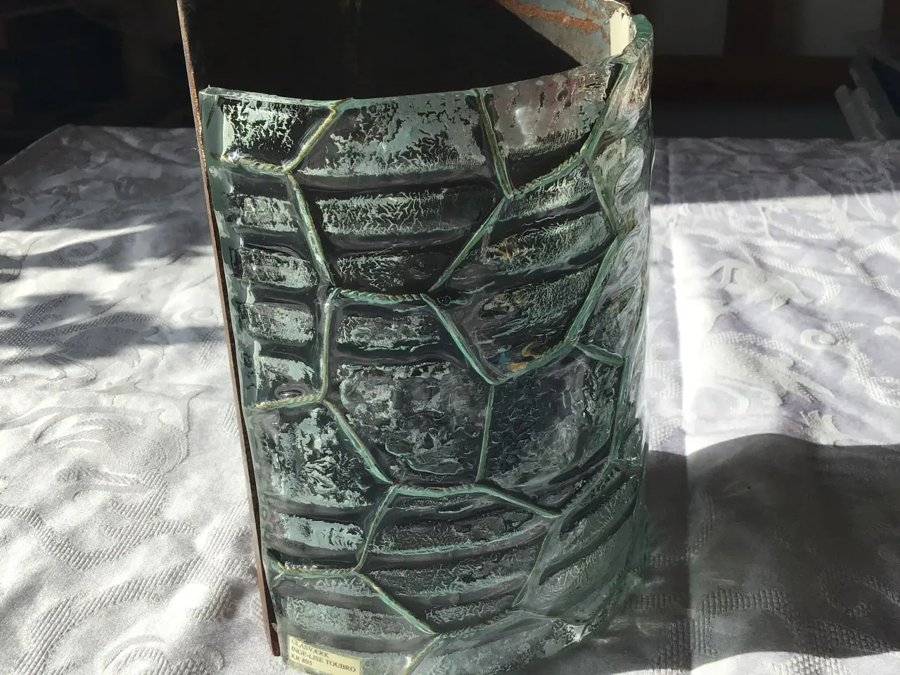 Billede 1 - Inge - Lise Toubro Glasværk. Glas/Jern