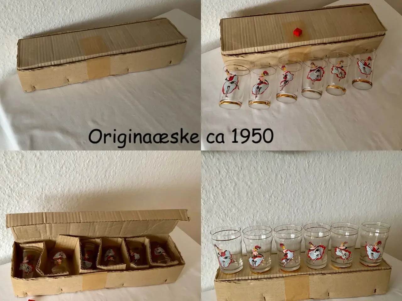 Billede 5 - Fransk Moulinrouge glas