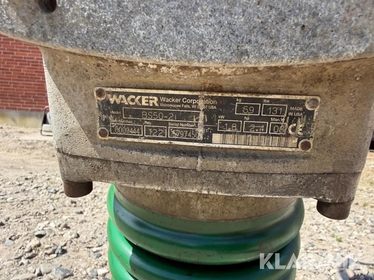Billede 5 - Jordloppe Wacker BS50-2i - 1 styk