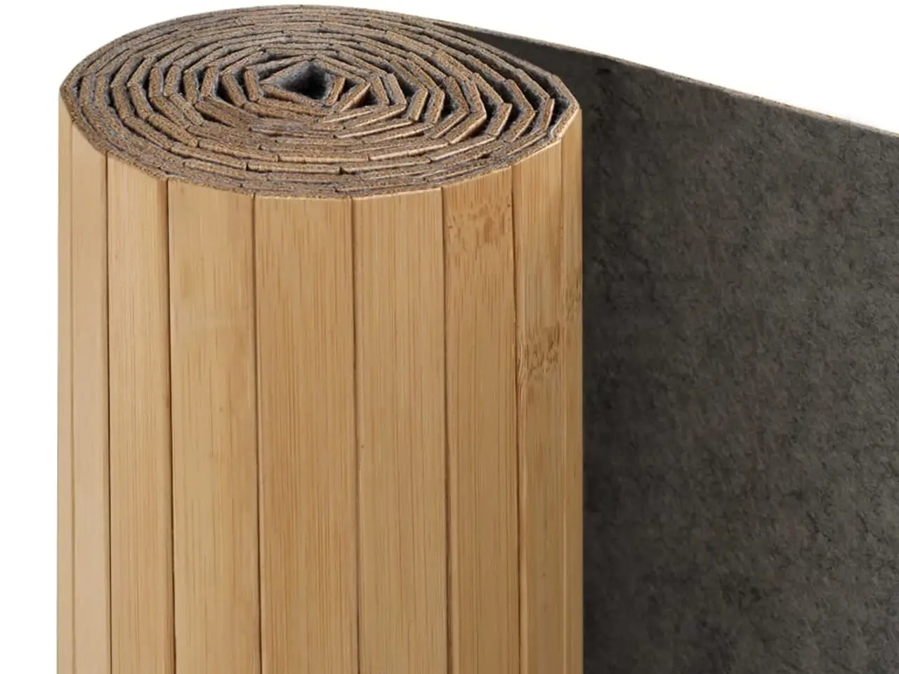 Billede 4 - Rumdeler i bambus - 250 × 165 cm, lys natur