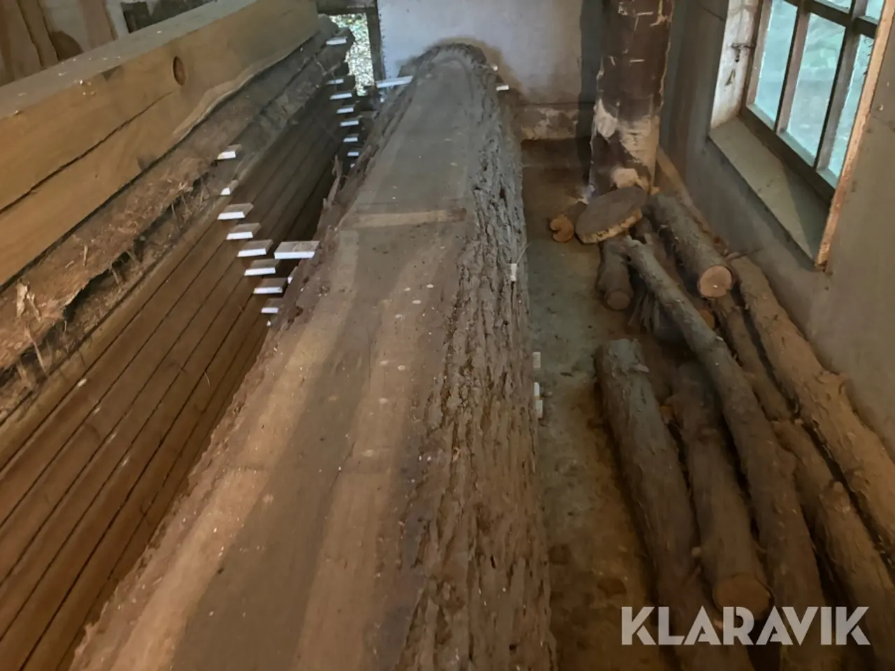 Billede 4 - Egetræs planker 8 styk / 1 stamme