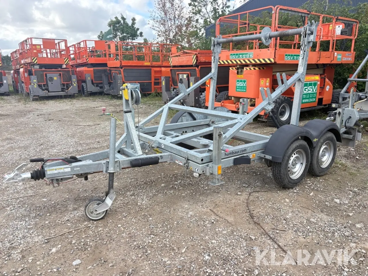 Billede 2 - Kabeltrailer Humbaur SRA 3500