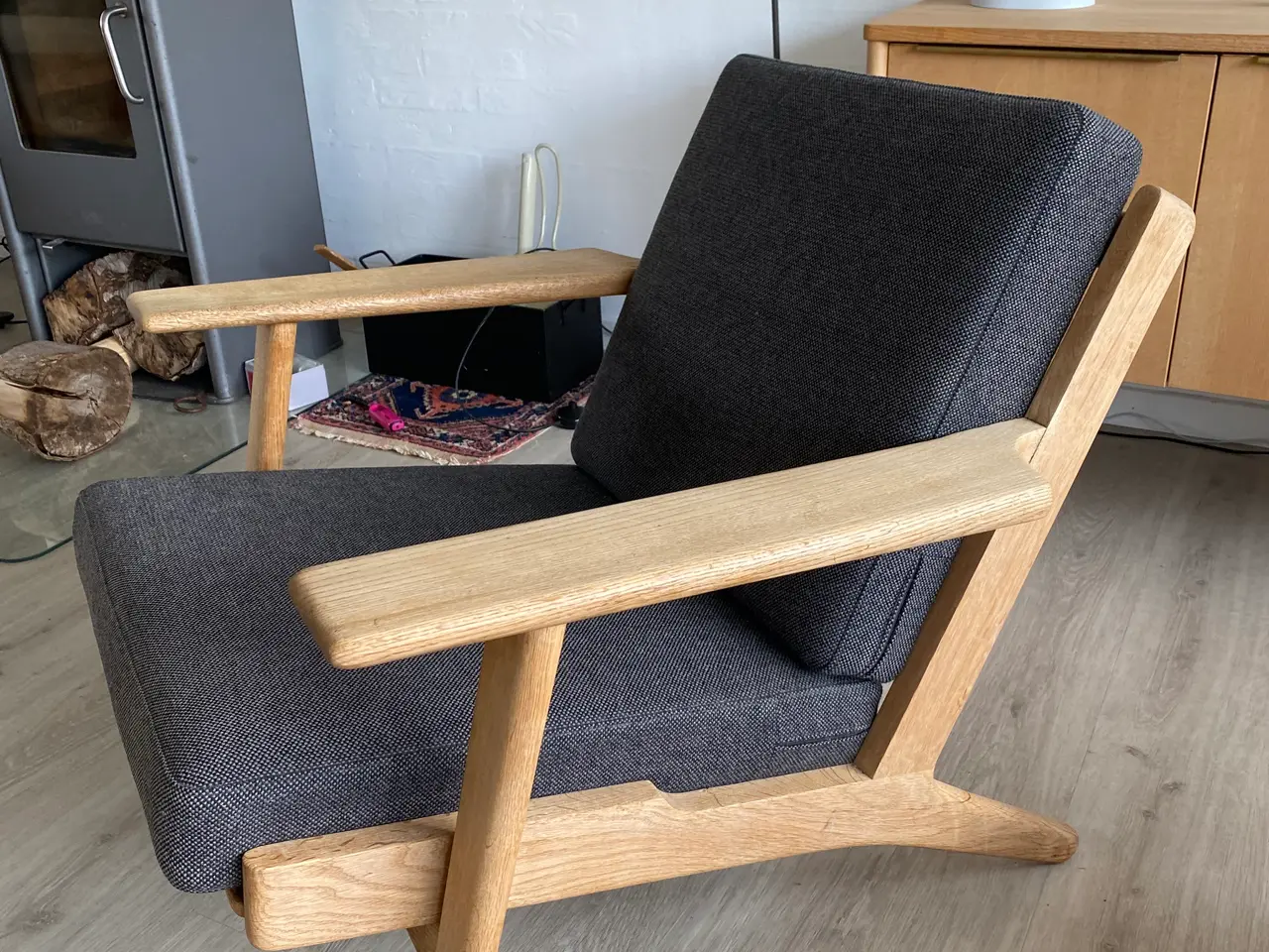 Billede 6 - Wegner lænestole 2 stk GE290A og 1 stk 290 