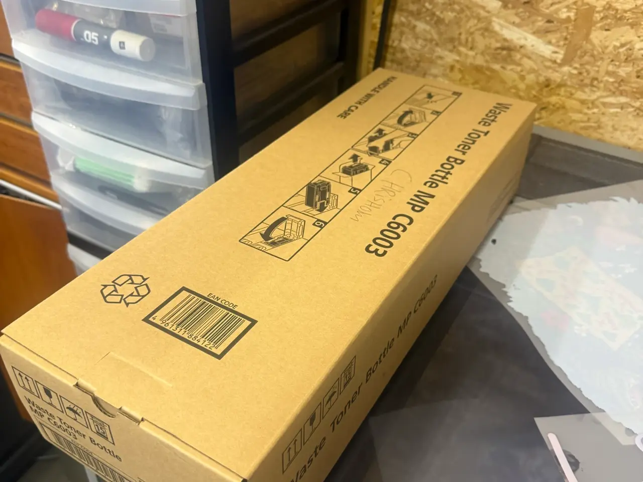 Billede 1 - waste toner bottle mp c6003