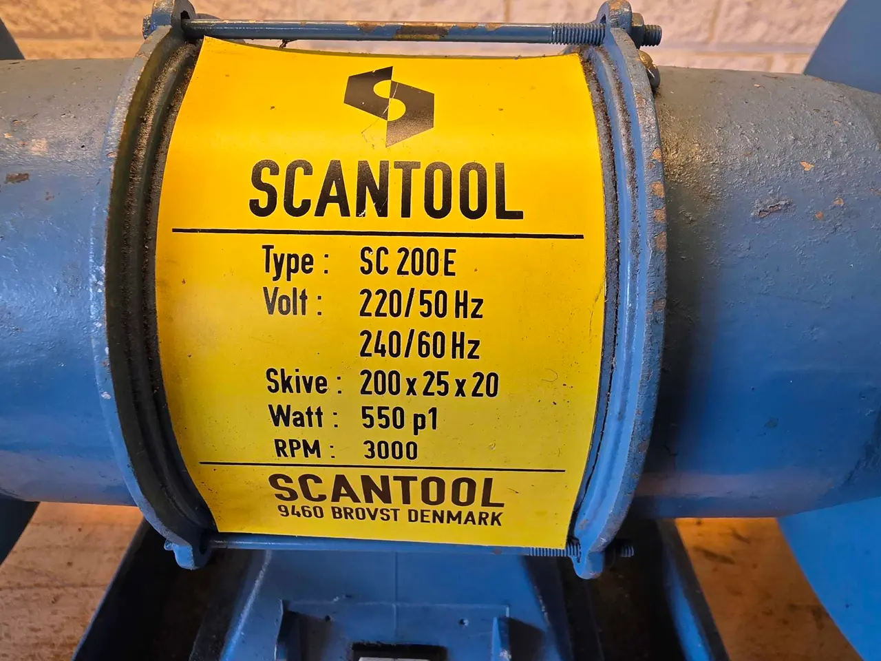Billede 4 - Scantool Bænksliber SC 200 E. 
